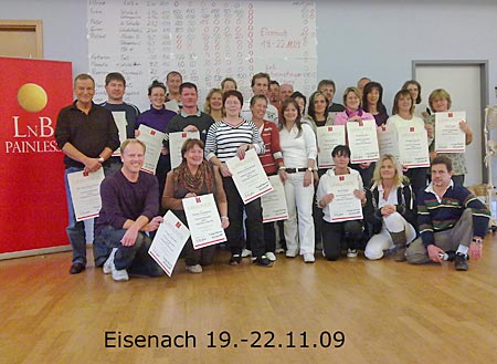 Schmerztherapie nach Liebscher & Bracht Ausbildungen 2009